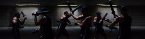 FITSWORD for COMBAT TECHNIQUES TRAINING: Get fit through the repetition of "Predetermined" Combat Techniques. Even if you play slow and soft, each move is a rep... every duel is a training set, engaging and intense.