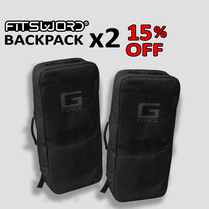 2 BACKPACK for One Handed FITSWORDs – gravityforcetraining.com