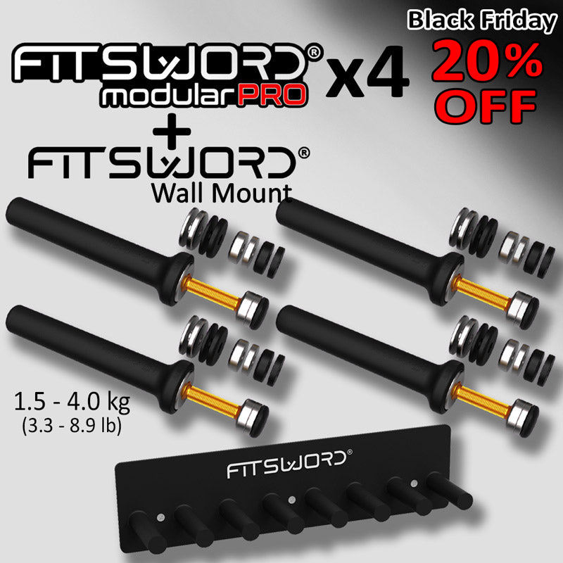 4 FITSWORD Modular PRO + WALLMOUNT