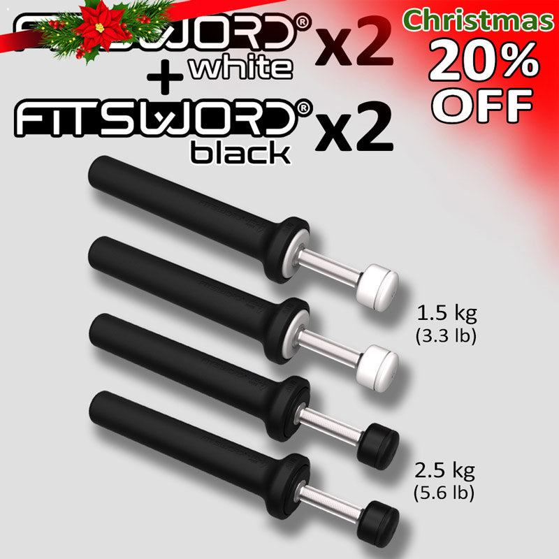 2 FITSWORD White + 2 Black